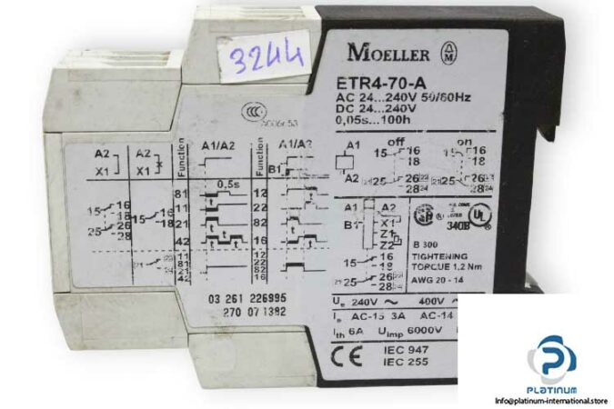 moeller-ETR4-70-A-timer-relay-(used)-2