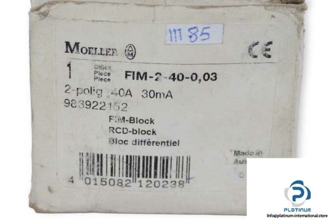 moeller-FIM-2-40-0.03-residual-current-breaker-(new)-2