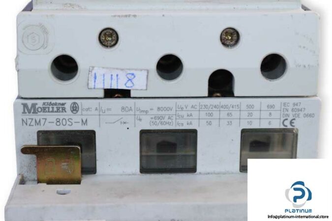 moeller-NZM7-80S-M-circuit-breaker-(Used)-2