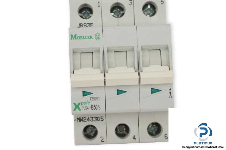 moeller-PLS4-B50_3-MW-miniature-circuit-breaker-(new)-1