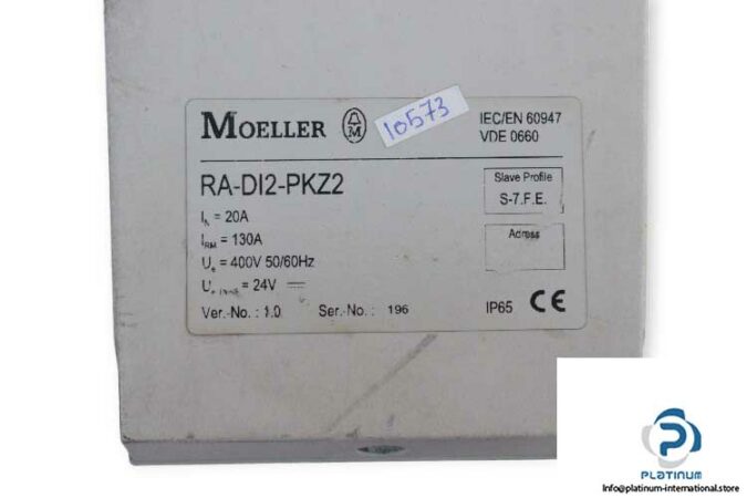 moeller-RA-DI2-PKZ2-disconnect-control-unit-(used)-2