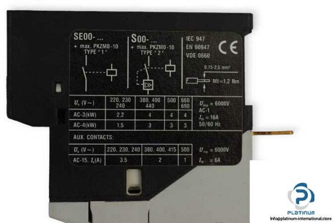 moeller-SE00-11-PKZ0-auxiliary-contact-module-(new)-2