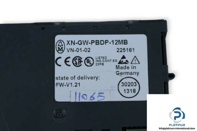 moeller-XN-GW-PBDP-12MB-gateway-interface-for-profibus-dp-(used)-2