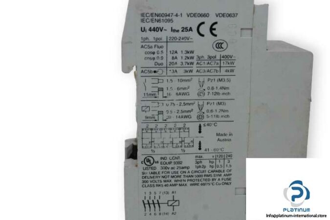 moeller-Z-SCH230_25-40-installation-contactor-(used)-1