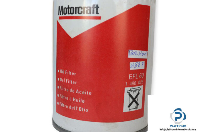 motorcraft-EFL60-oil-filter-(used)-1