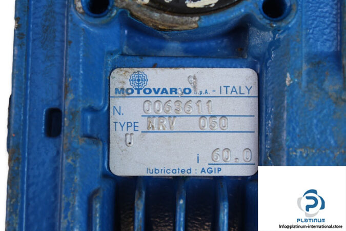 motovario-nrv-050-worm-gearbox-ratio-60-1