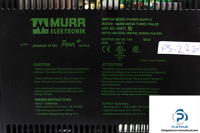 murr-mcs10-3x400-500_24-three-phase-power-supply-1