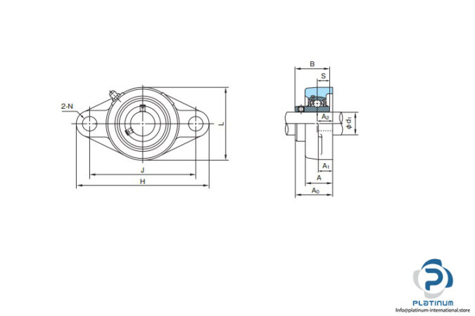 nachi-UCFL-212-oval-flange-ball-bearing-unit-(new)-2