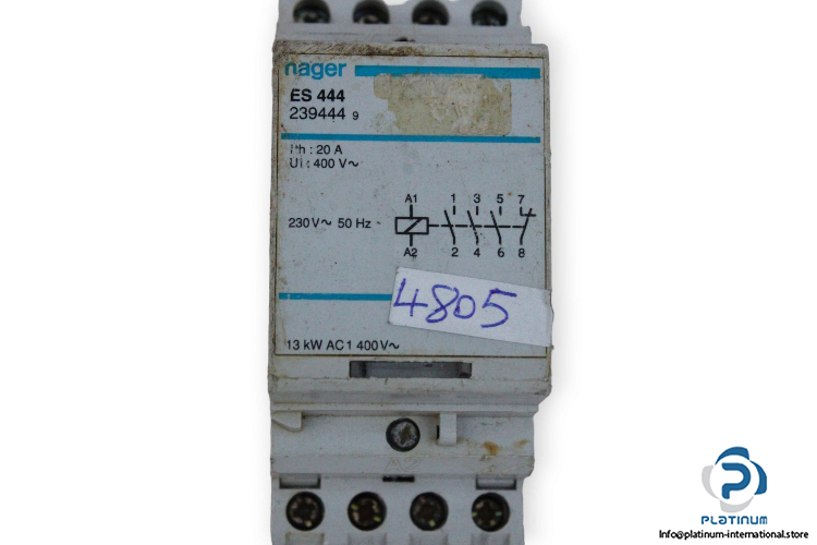 nager-ES-444-contactor-(used)-1