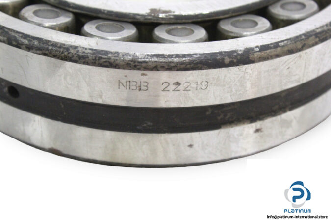 nbb-22219-MW33-spherical-roller-bearing-(used)-2