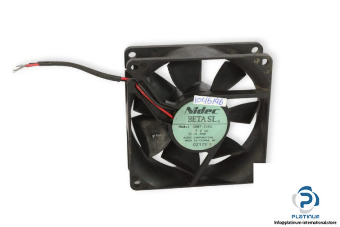 nidec-D08T-12PG-axial-fan-Used