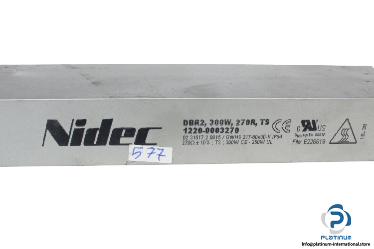 nidec-dbr2-300w270rts-braking-resistor-used-1
