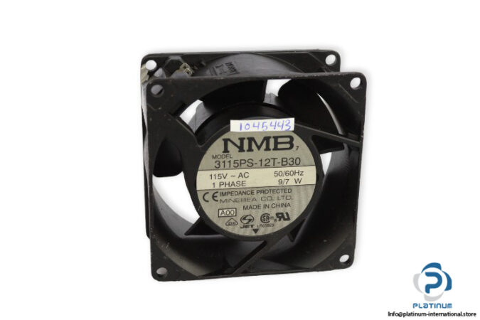 nmb-3115PS-12T-B30-axial-fan-used