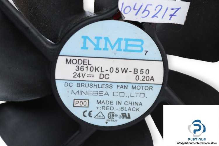 nmb-3610KL-04W-B50-axial-fan-used-1