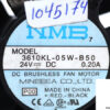 nmb-3610KL-05W-B50-axial-fan-used-1