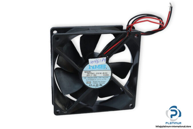 nmb-3610KL-05W-B50-axial-fan-used