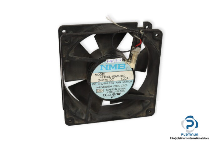 nmb-4715SL-05W-B60-axial-fan-used