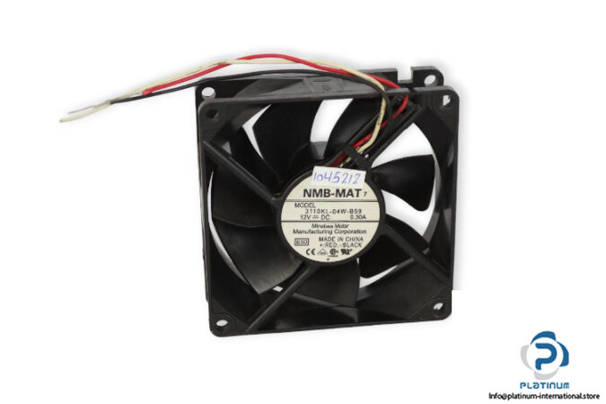 nmb-mat-3110KL-04W-B59-axial-fan-used