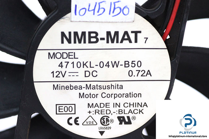 nmb-mat-4710KL-04W-B50-axial-fan-used-1