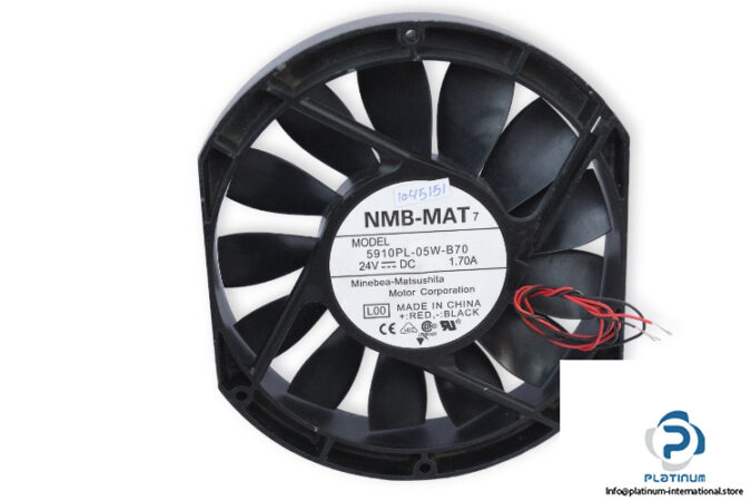 nmb-mat-5910PL-05W-B70-axial-fan-used