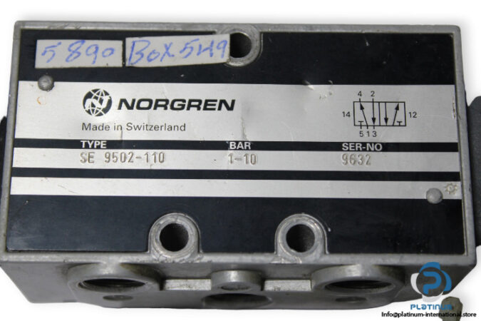 norgren-SE-9502-110-single-solenoid-valve-used-3