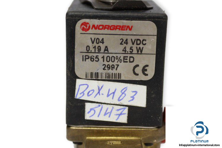 norgren-V04-single-solenoid-valve-used-2