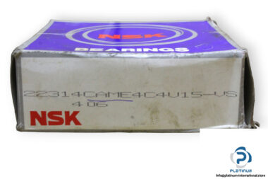 nsk-22314CAME4-C4-U15-VS406-spherical-roller-bearing-(new)-(carton)-1