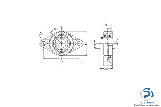 nsk-UCFL-210-oval-flange-ball-bearing-unit-(new)-(carton)-2