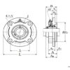 ntn-M-UCFC205D1-round-flange-ball-bearing-unit-(new)-(carton)-2