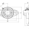 ntn-UCFL-205-oval-flange-ball-bearing-unit-(new)-2