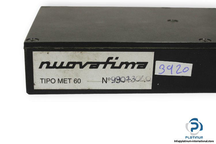nuovafima-MET-60-sensor-used-2