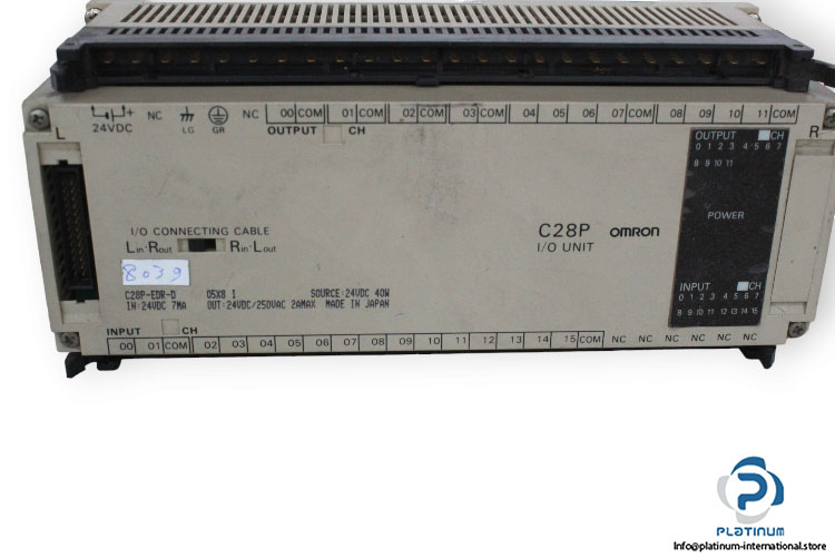 omron-C28P-EDR-D-sysmac-programmable-controller-(used)-1