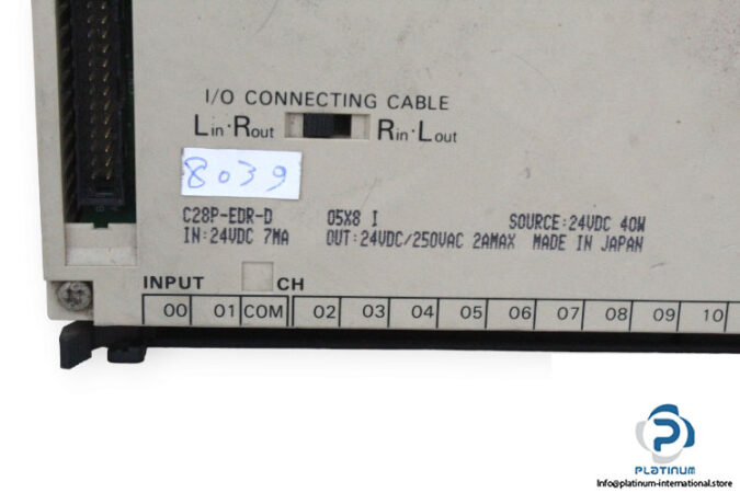 omron-C28P-EDR-D-sysmac-programmable-controller-(used)-2