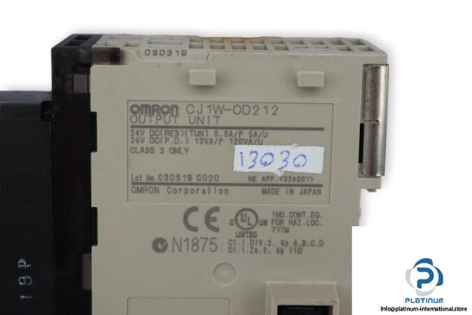 omron-CJ1W-OD212-digital-output-unit-(New)-2