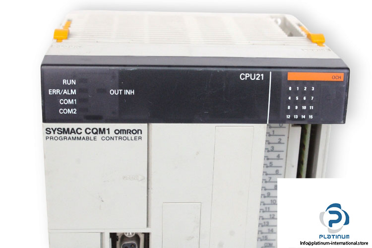 OMRON CQM1-CPU21-E PROGRAMMABLE CONTROLLER - Platinum International