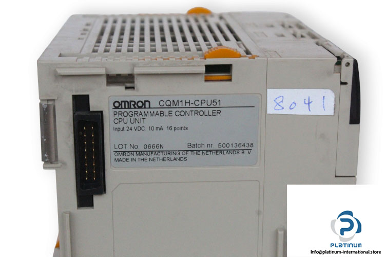 omron-CQM1H-CPU51-programmable-controller-cpu-unit-(used)-1