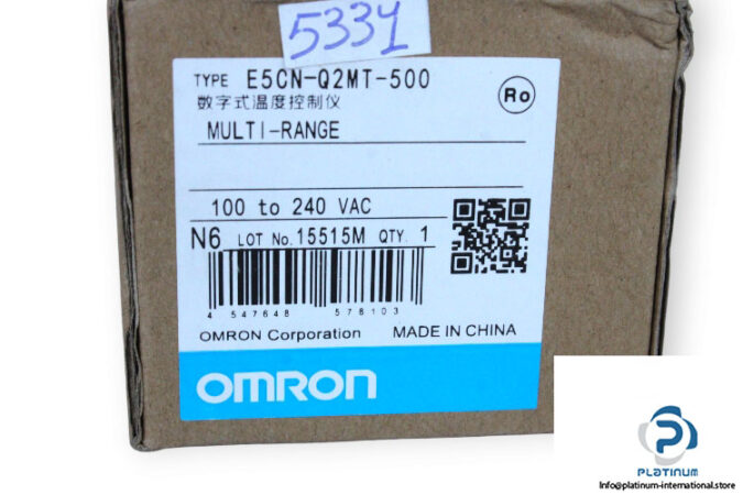 omron-E5CN-Q2MT-500-digital-temperature-controller-(used)-3