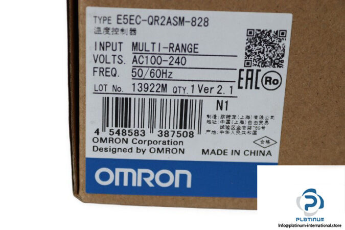 omron-E5EC-QR2ASM-828-digital-controller-(new)-3