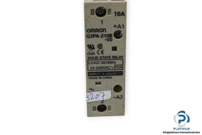 omron-G3PA-210B-VD-solid-state-relay-(used)-1