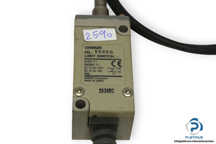 omron-HL-5500G-limit-switch-(used)-1