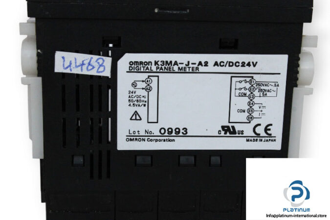 omron-K3MA-J-A2-AC_DC24V-digital-panel-meter-(used)-2