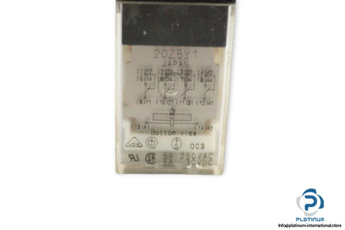 omron-MY4N-miniature-power-relay-(Used)-2