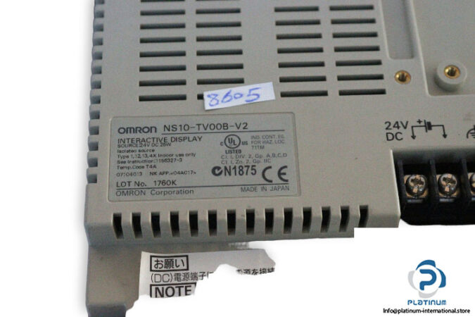 omron-NS10-TV00B-V2-interactive-display-(used)-3