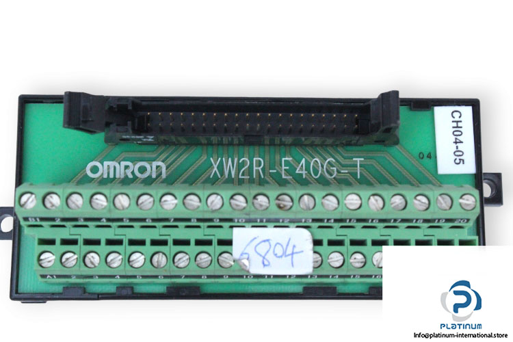 omron-XW2R-E40G-T-connector-terminal-block-(new)-1