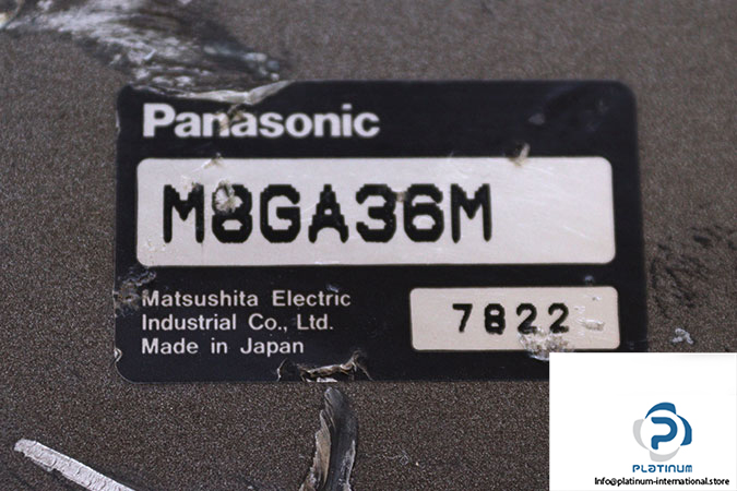 panasonic-M8RA25G4L-induction-motor-(used)-1