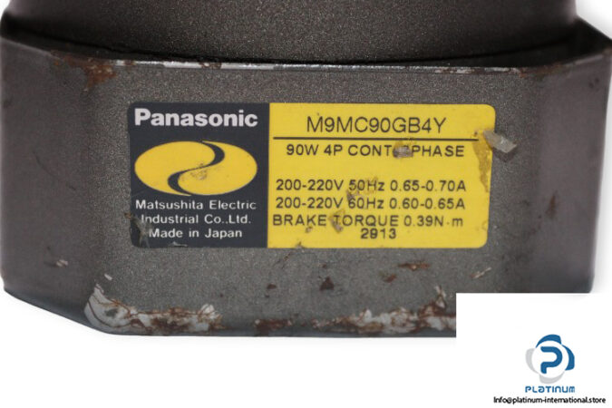panasonic-M9MC90GB4Y-induction-motor-(used)-2