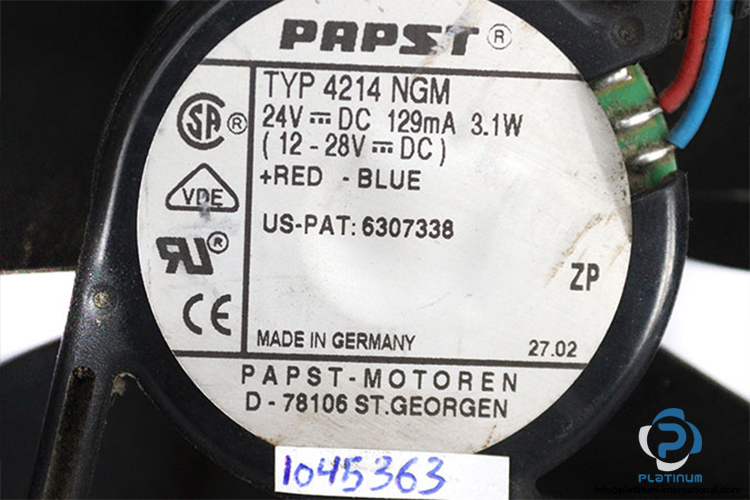 papst-4214-NGM-axial-fan-used-1