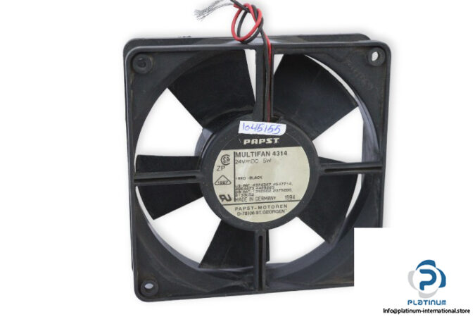 papst-4314-axial-fan-used