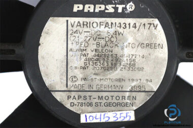 papst-4314_17V-axial-fan-used-1