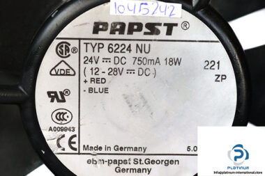 papst-6224-NU-axial-fan-used-1